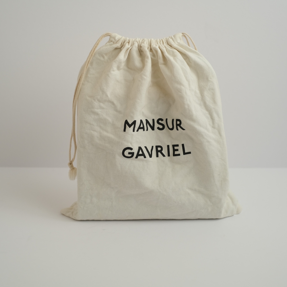 Mansur Gavriel Dahlia Top Handle Handbag | Sky Blue | Great Condition - Picture 4 of 10